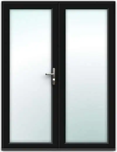 Black French Doors - Made to Measure