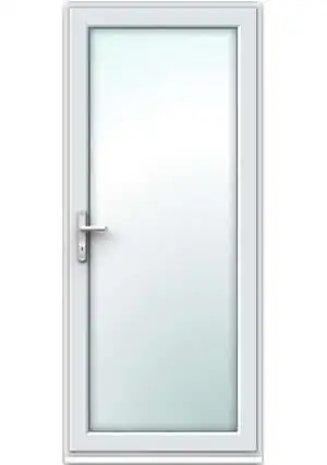 Fully Glazed uPVC Single Door