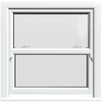 White Sliding Sash Window - Build Your Own