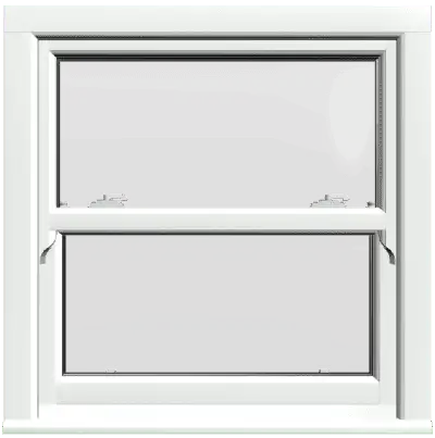 White Sliding Sash Window - Build Your Own