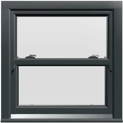 Anthracite Grey Sliding Sash Window - Build Your Own