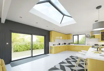 Stratus Aluminium Roof Lantern - 2 Way Design - Image 2