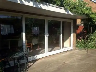 White uPVC Sliding 4 Pane Patio Door - Made to Measure - Image 5