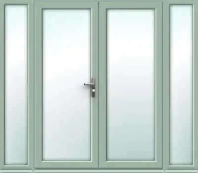 Chartwell Green French Doors with Side Panels - Build Your Own