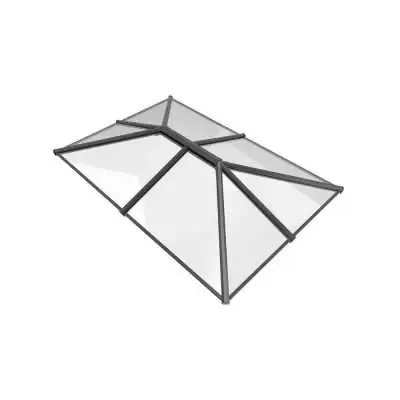 Stratus Aluminium Roof Lantern - 2 Way Design